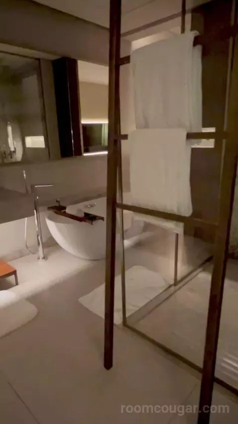 Superior King Suite with Downtown View Including Signature St. Regis Butler Service (#804) bathroom picture #3
