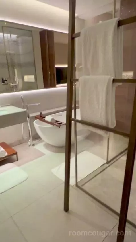 Superior King Suite with Downtown View Including Signature St. Regis Butler Service (#804) bathroom picture #4