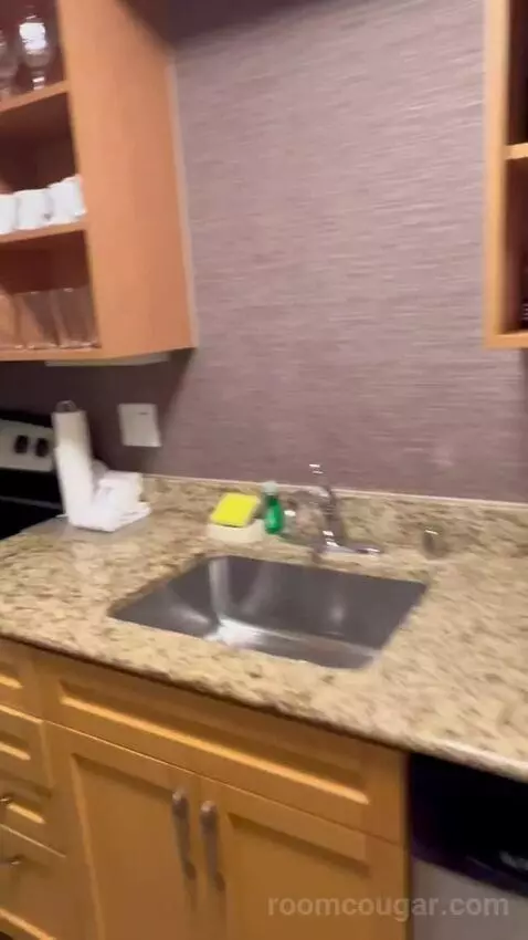 Queen Studio Suite with Sofa Bed and Adapted Tub - Mobility and Hearing Accessible (#112) bathroom picture #2