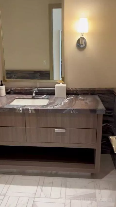 One-Bedroom Entertainment Suite with City View (#65180) bathroom picture #1