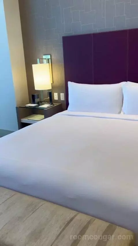 One-Bedroom Entertainment Suite with City View (#65180) bed picture #1