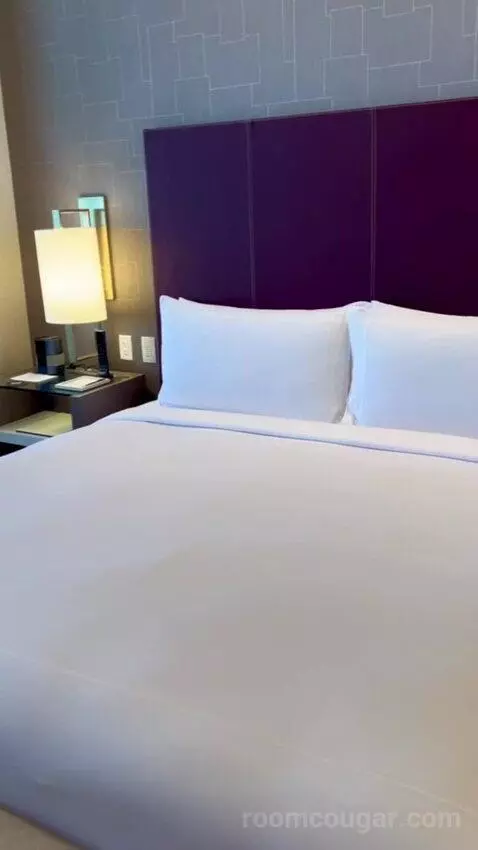 One-Bedroom Entertainment Suite with City View (#65180) bed picture #5