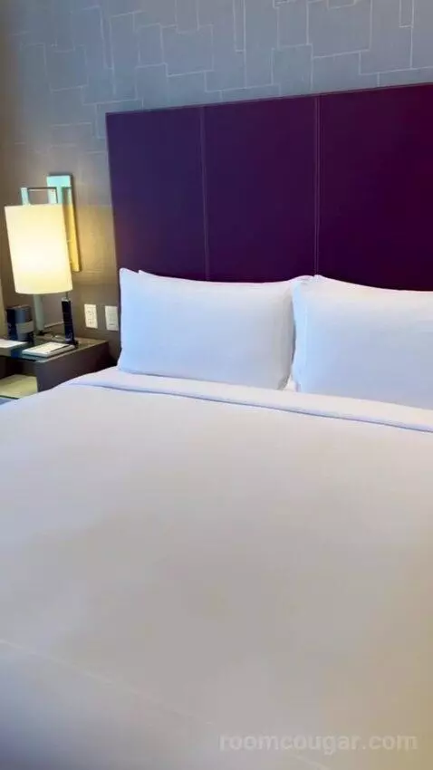 One-Bedroom Entertainment Suite with City View (#65180) bed picture #6