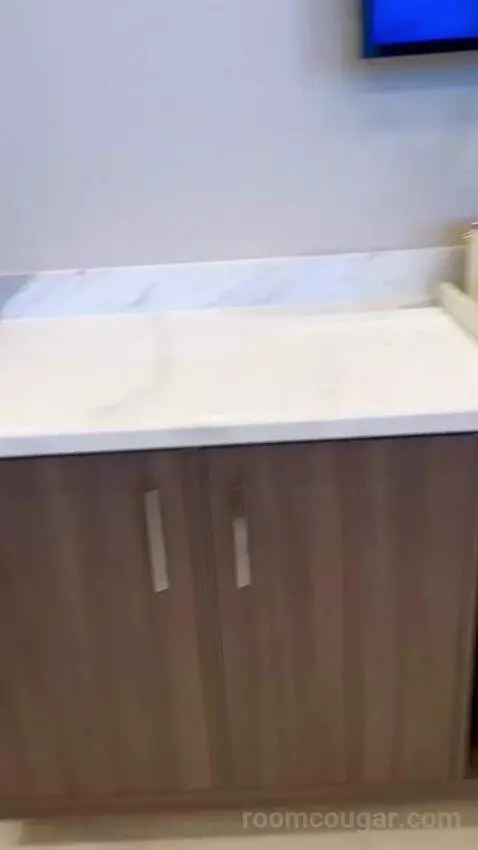 One-Bedroom Entertainment Suite with City View (#65180) bathroom picture #4