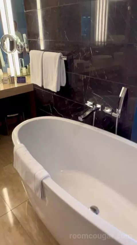 King Room with Vegas Strip View (#1803) bathroom picture #3