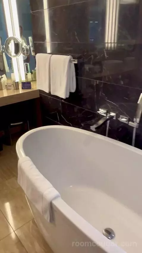 King Room with Vegas Strip View (#1803) bathroom picture #6