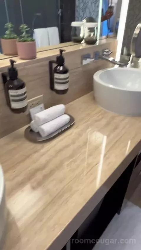 One Bedroom King Suite (#1901) bathroom picture #8