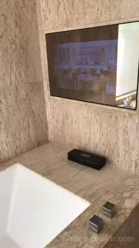 Family King Suite with One King Bed and One Bunk Bed - City View bathroom picture #9