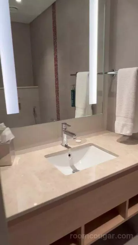 Queen Room with Sofa Bed (#124) bathroom picture #10