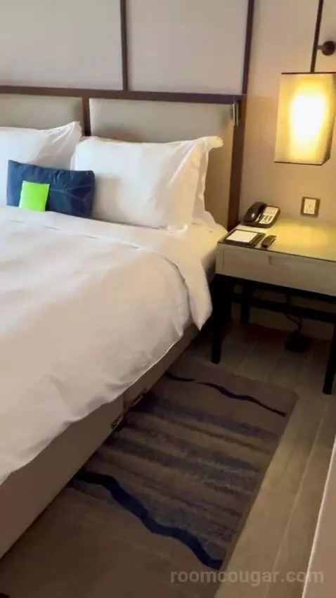 Newly Renovated - Sea Front View Room with Balcony - King Bed (#1802) bed picture #2