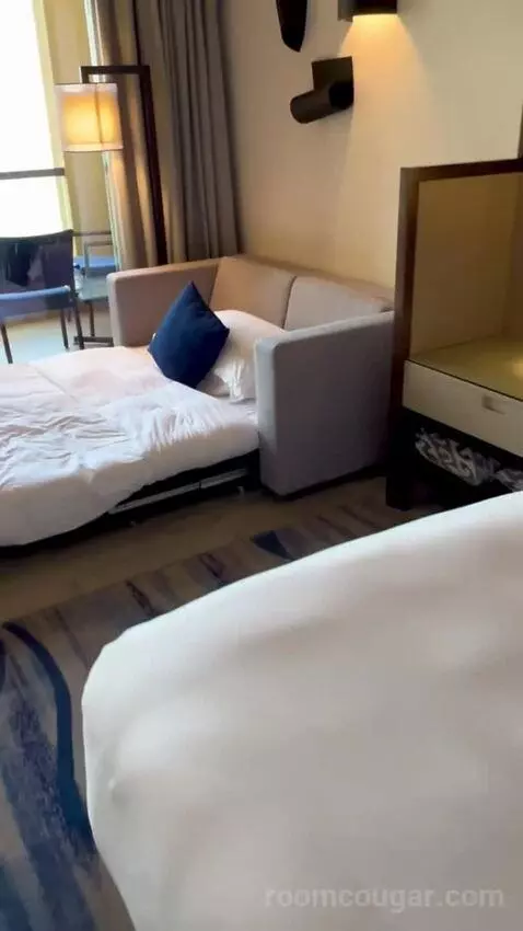 Newly Renovated - Sea Front View Room with Balcony - King Bed (#1802) bed picture #5
