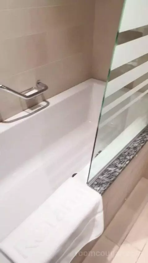 Newly Renovated - Sea Front View Room with Balcony - King Bed (#1802) bathroom picture #3