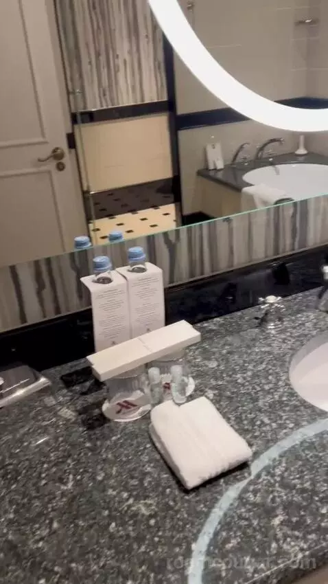 Junior Suite, Executive Lounge Access, 1 King, Sofa Bed (#310) bathroom picture #3