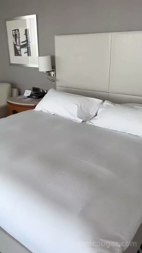 Executive King Room with Sea View (#101) bed picture #7