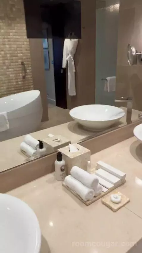 One Bedroom Suite, Two Balconies with Garden View, Living Room (#106) bathroom picture #3