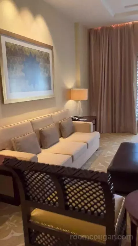 One Bedroom Suite, Two Balconies with Garden View, Living Room (#106) picture #19
