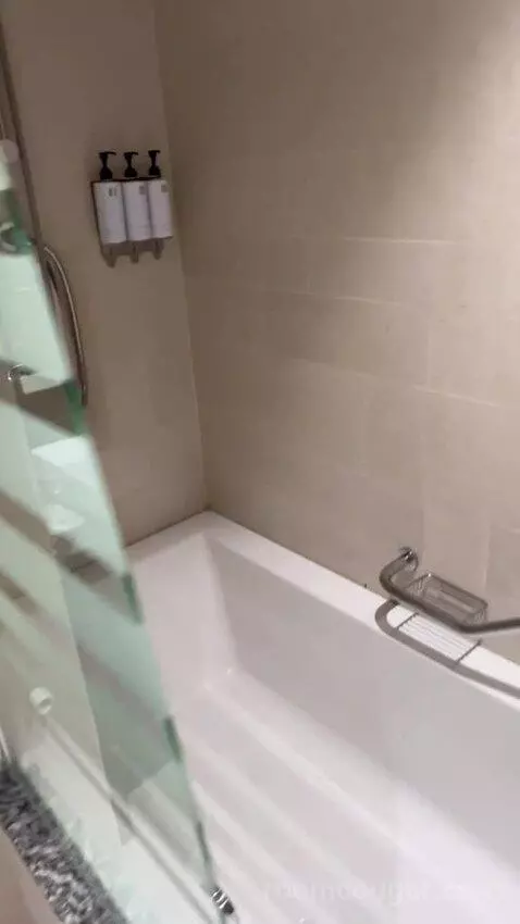 Newly Renovated - Sea Front View Room with Balcony - Twin Bed (#1702) bathroom picture #8