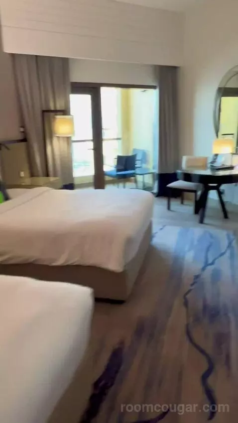 Newly Renovated - Sea Front View Room with Balcony - Twin Bed (#1702) bed picture #3