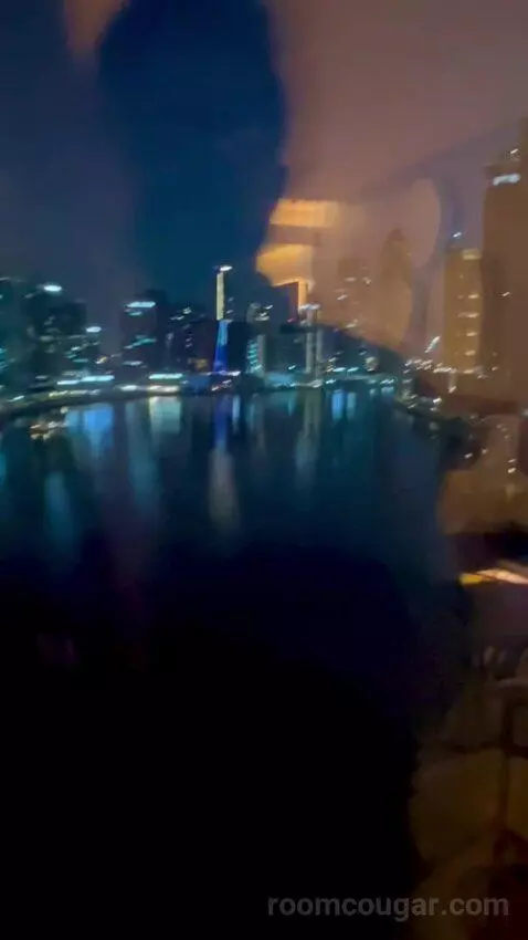 Deluxe Twin Room, Guest Room, 2 Double, Dubai Canal View (#803) view picture #4