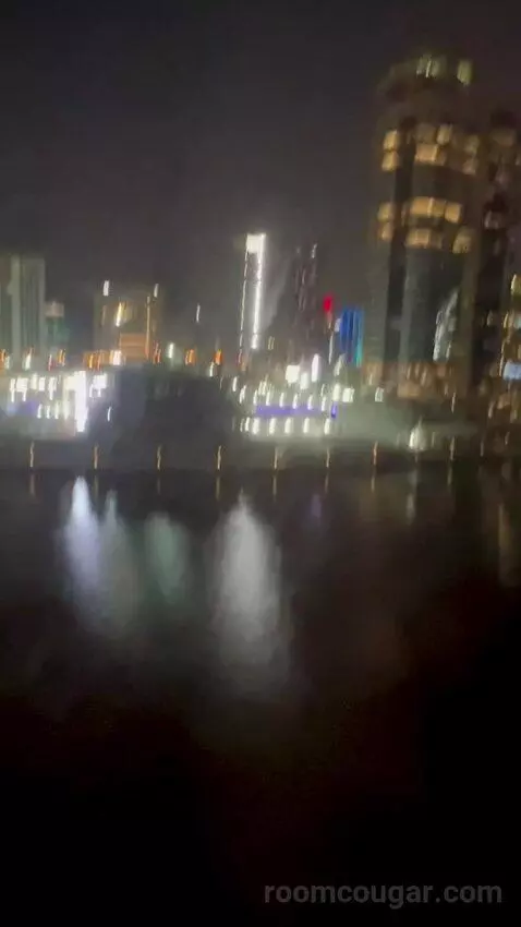 Deluxe Twin Room, Guest Room, 2 Double, Dubai Canal View (#803) view picture #6