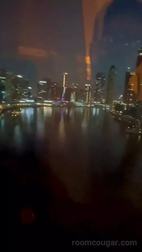 Deluxe Twin Room, Guest Room, 2 Double, Dubai Canal View (#803) view picture #10