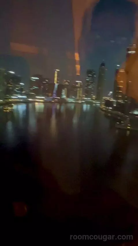 Deluxe Twin Room, Guest Room, 2 Double, Dubai Canal View (#803) view picture #11