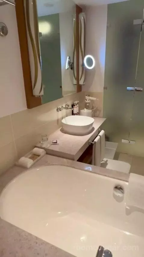 Executive King with Balcony, Lounge Access, Breakfast, Refreshments & Evening Drinks and Canapés (#1402) bathroom picture #3