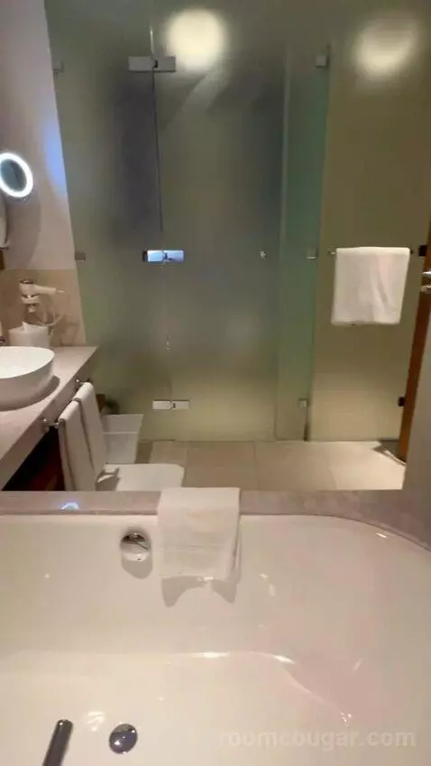 Executive King with Balcony, Lounge Access, Breakfast, Refreshments & Evening Drinks and Canapés (#1402) bathroom picture #5