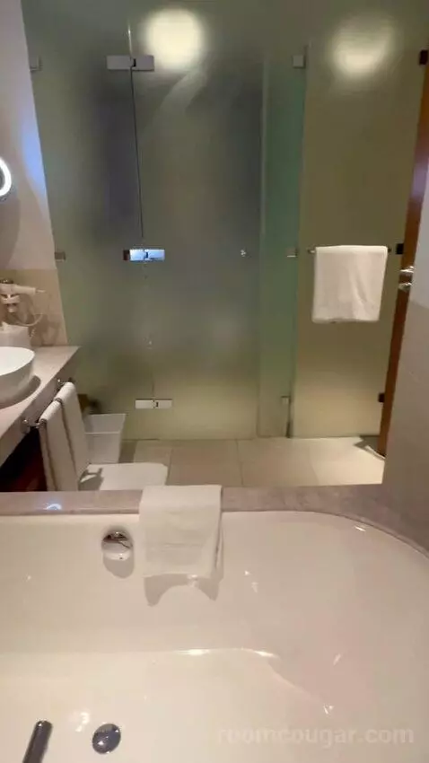 Executive King with Balcony, Lounge Access, Breakfast, Refreshments & Evening Drinks and Canapés (#1402) bathroom picture #6