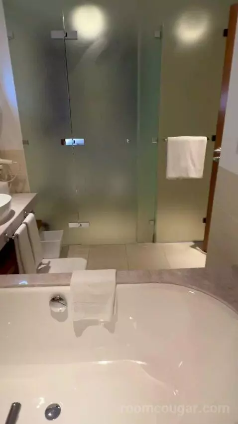 Executive King with Balcony, Lounge Access, Breakfast, Refreshments & Evening Drinks and Canapés (#1402) bathroom picture #7