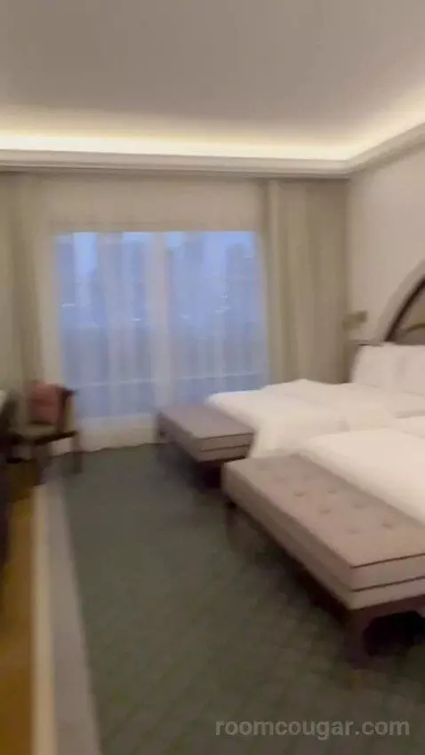 Deluxe Sea View, 2 Queens, Jungle Bay Waterpark Access bed picture #1