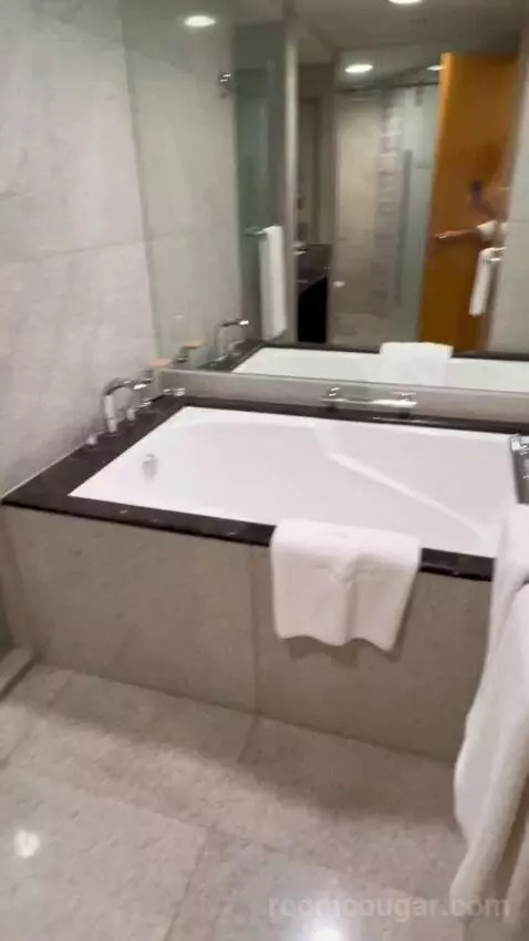 Deluxe Twin Room with Burj Khalifa View bathroom picture #2