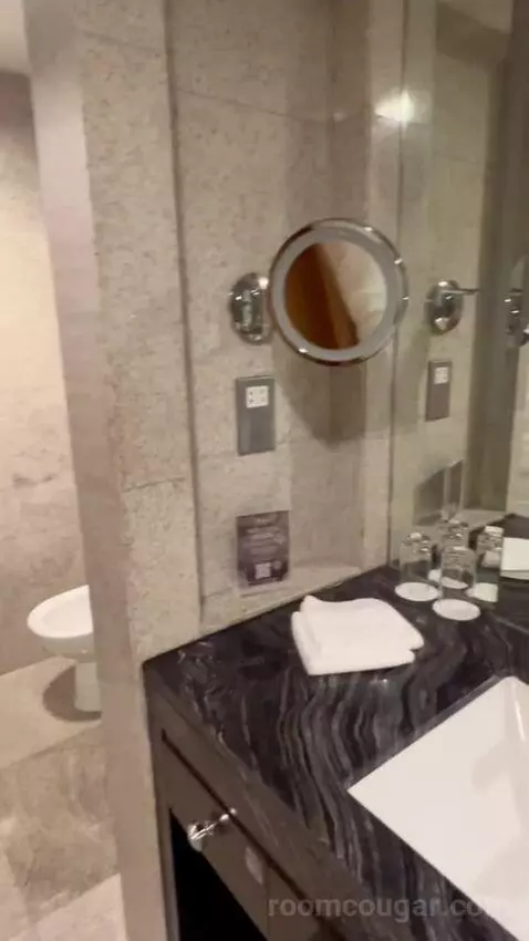 Deluxe Twin Room with Burj Khalifa View bathroom picture #10