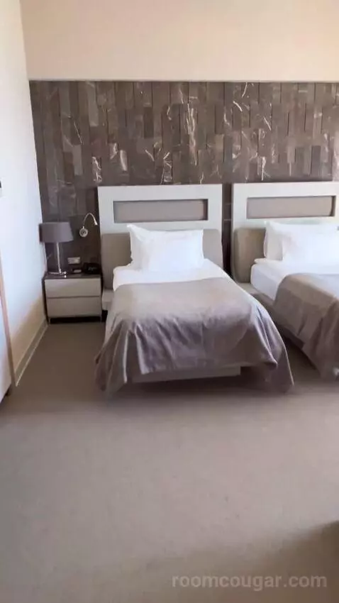 Roof Family Suite with Sea View (#1407) bed picture #1