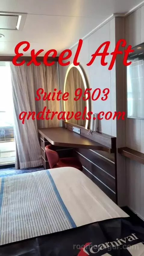 Suite (Excel Aft 95) bed picture #9