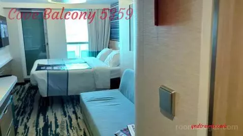 Balcony Cabin (Cove 5359) bed picture #1