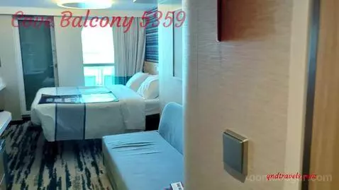 Balcony Cabin (Cove 5359) bed picture #2