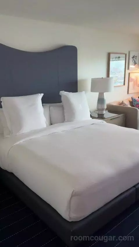 Classic King Room with Bay View (#2605) bed picture #3