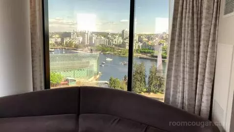 Executive Lounge Access 1 Bedroom Suite, 1 King (#1201) bed picture #2