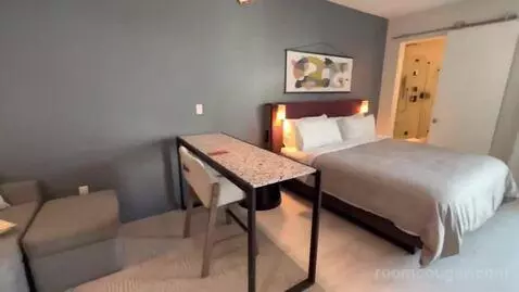 Studio King Suite with Sofa Bed and Balcony (#2405) bed picture #1