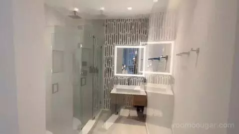 Studio King Suite with Sofa Bed and Balcony (#2405) bathroom picture #1