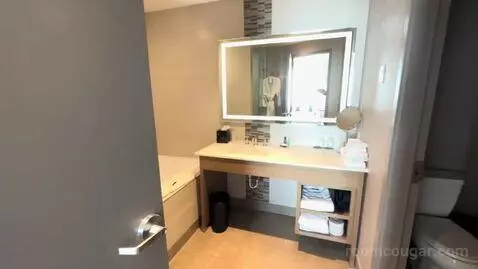 One Bedroom King Suite (#353) bathroom picture #1