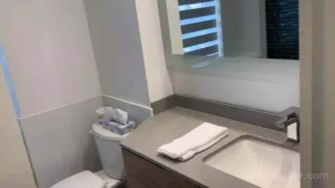 Junior Suite, 1 King, Corner Room (#1054) bathroom picture #2