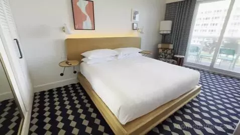 King Room with Balcony (#630) bed picture #1