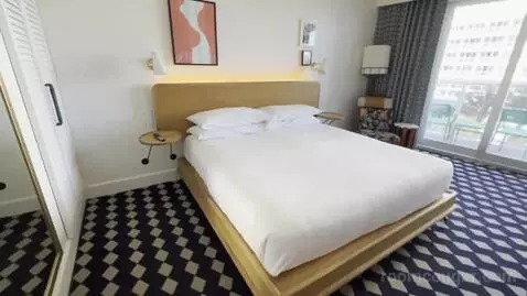 King Room with Balcony (#630) bed picture #2