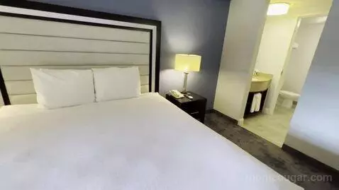 One-Bedroom King Suite with Sofa Bed and Courtyard View (#217) bed picture #6
