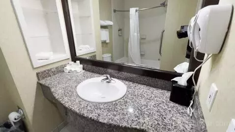 King Studio Suite with Microwave and Fridge (#311) bathroom picture #4