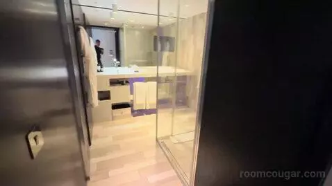 Cool Corner Suite, Suite, 1 King, Corner Room (#634) bathroom picture #4