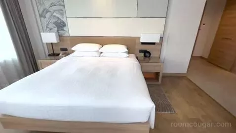 Renovated Deluxe King Room with City View - High Floor (#1102) bed picture #10