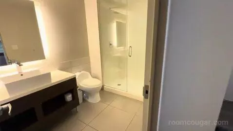 One Bedroom King Suite (#417) bathroom picture #6